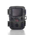Black infrared night vision security monitoring device with a plastic body.