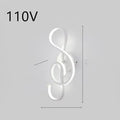 Nordic minimalist LED wall lamp with silicone shade in black finish on a white wall.