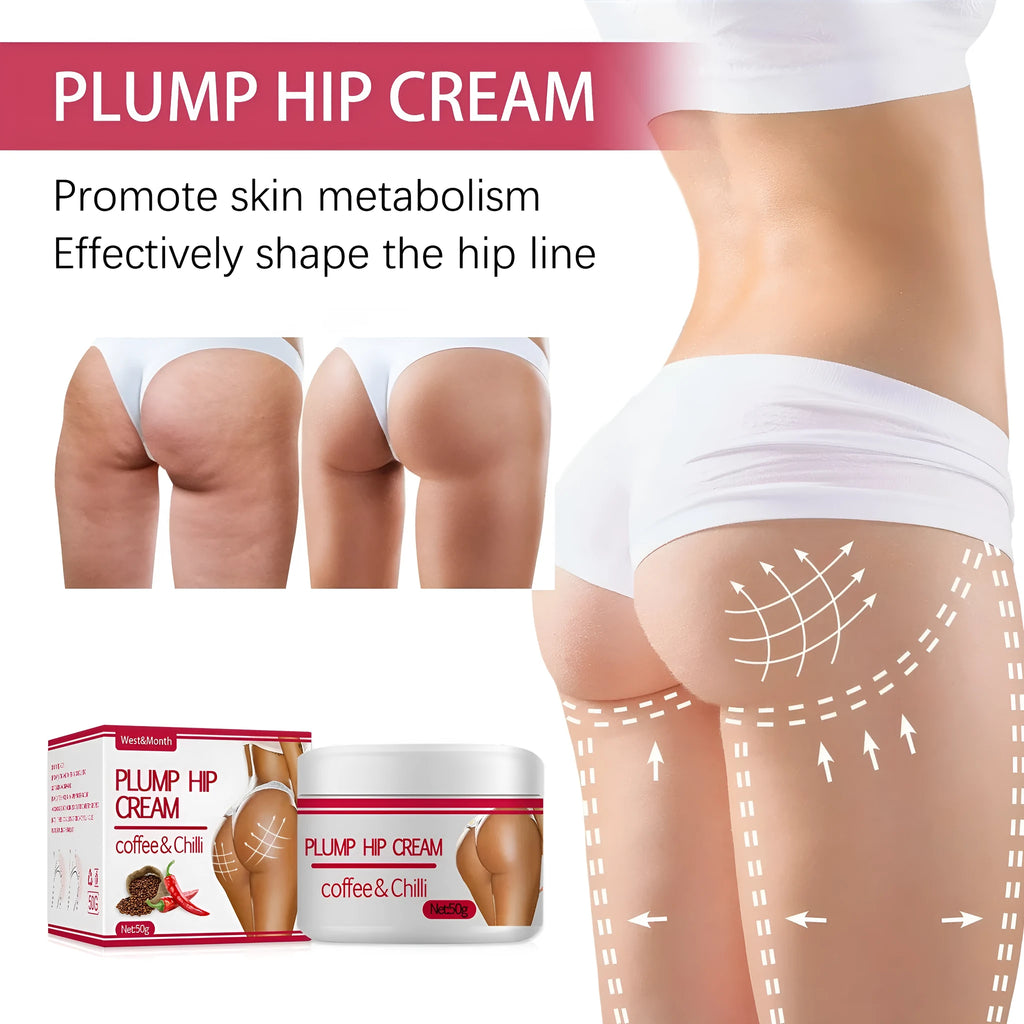 Plump buttock cream 50g tube lifts and tightens buttocks for firmer skin at home