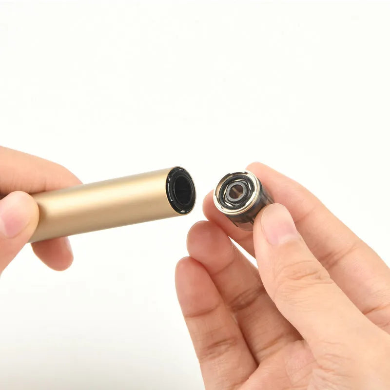 IQO LUMA cigarette holder metal replacement cap with dismantlement tool for ILUMA Prime in Black colour