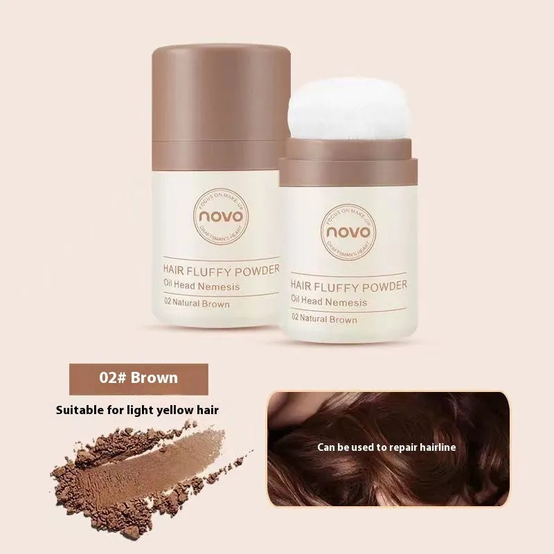 Veejaga mattifying face powder for bangs and hairline oil control in natural colour shades