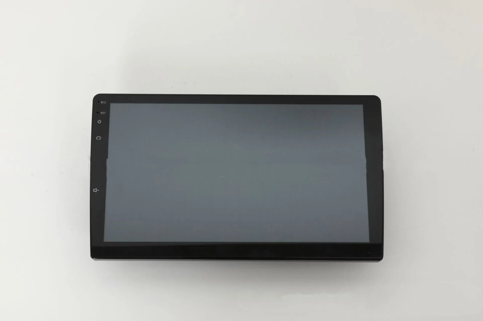 10.1 inch Android universal car head unit with trapezoidal panel and touchscreen display