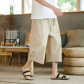 Women's plus size linen summer shorts in straight leg skinny fit, shown in khaki colour.