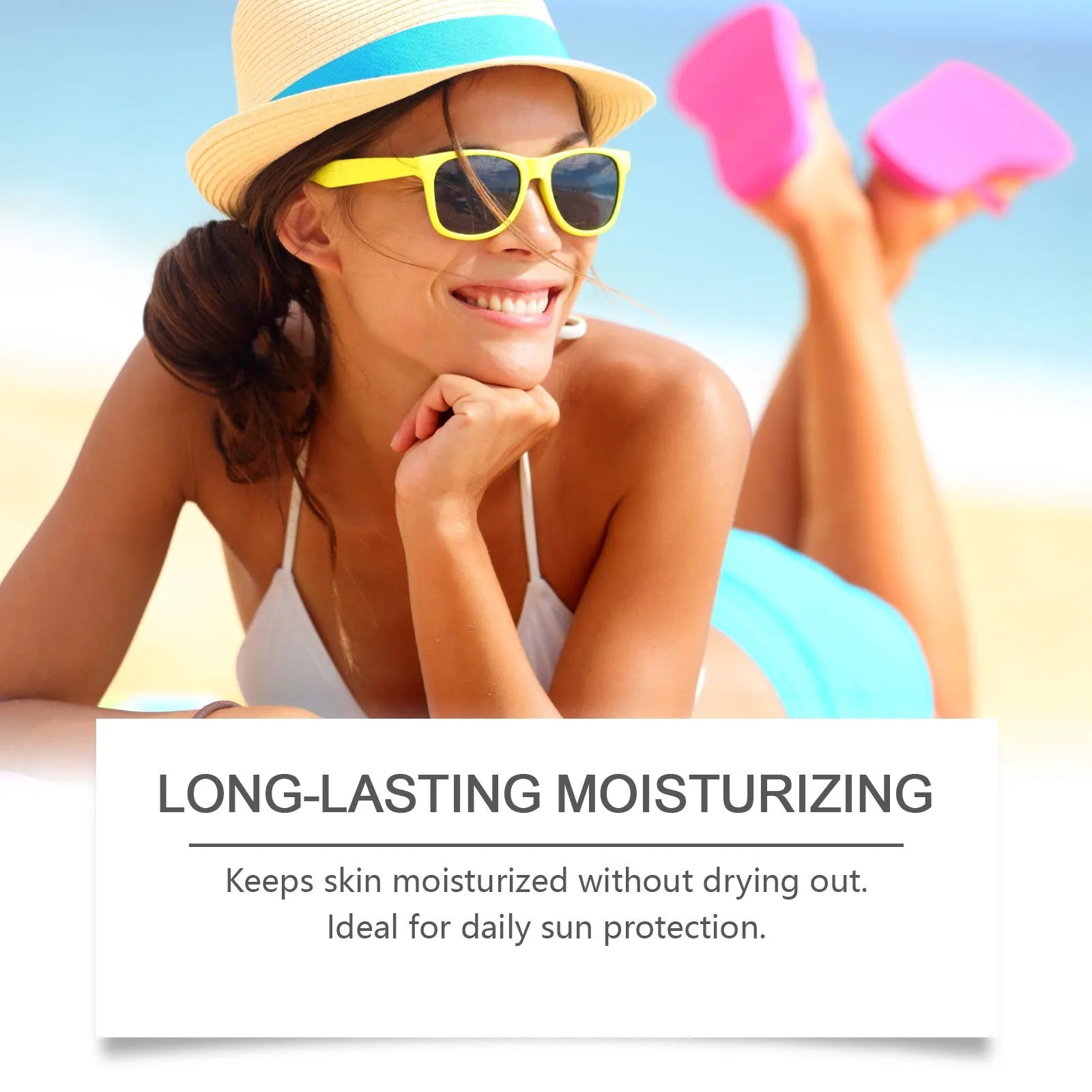 23g sunscreen stick with twist-up packaging for face and body sun protection