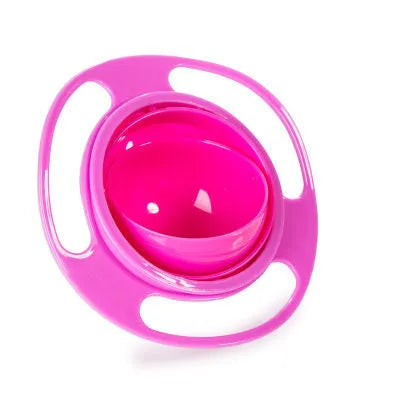 Children's rotating balance bowl in plastic, blue colour, suitable for toddlers over 24 months
