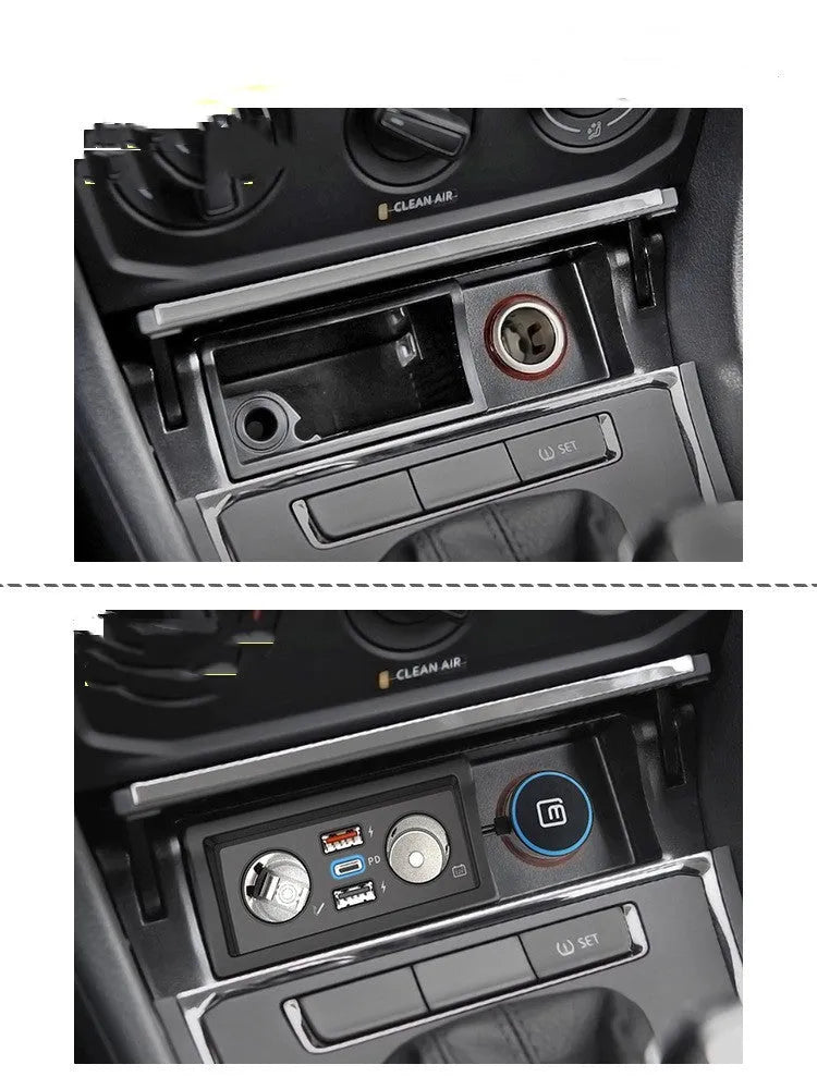 QC3.0 fast car charger for cigarette lighter socket in Lavida Pola Weiling vehicles