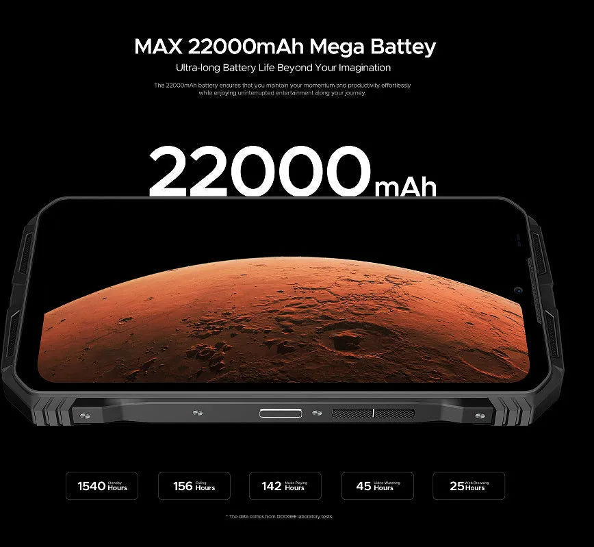 VMAX PRO black and grey plastic smartphone with included charger