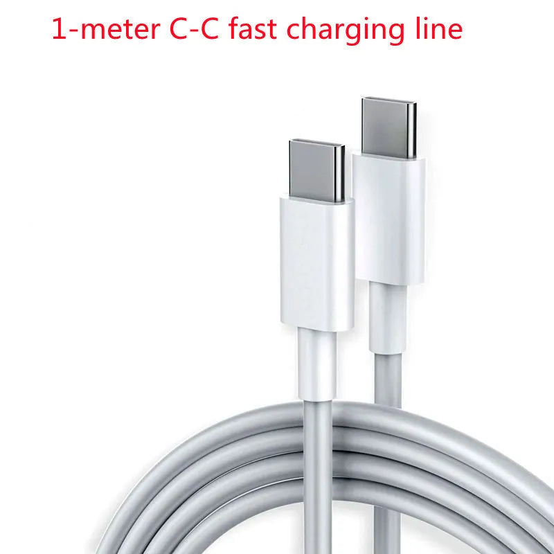 Original 20W USB-C Power Adapter in white with EU plug for fast PD charging