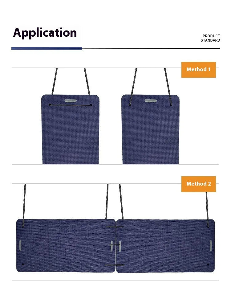 Blue or grey thickened EVA foam marine fender bumper for boat dock protection.