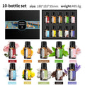 Boxed set of water-soluble aromatherapy essential oils in various size options