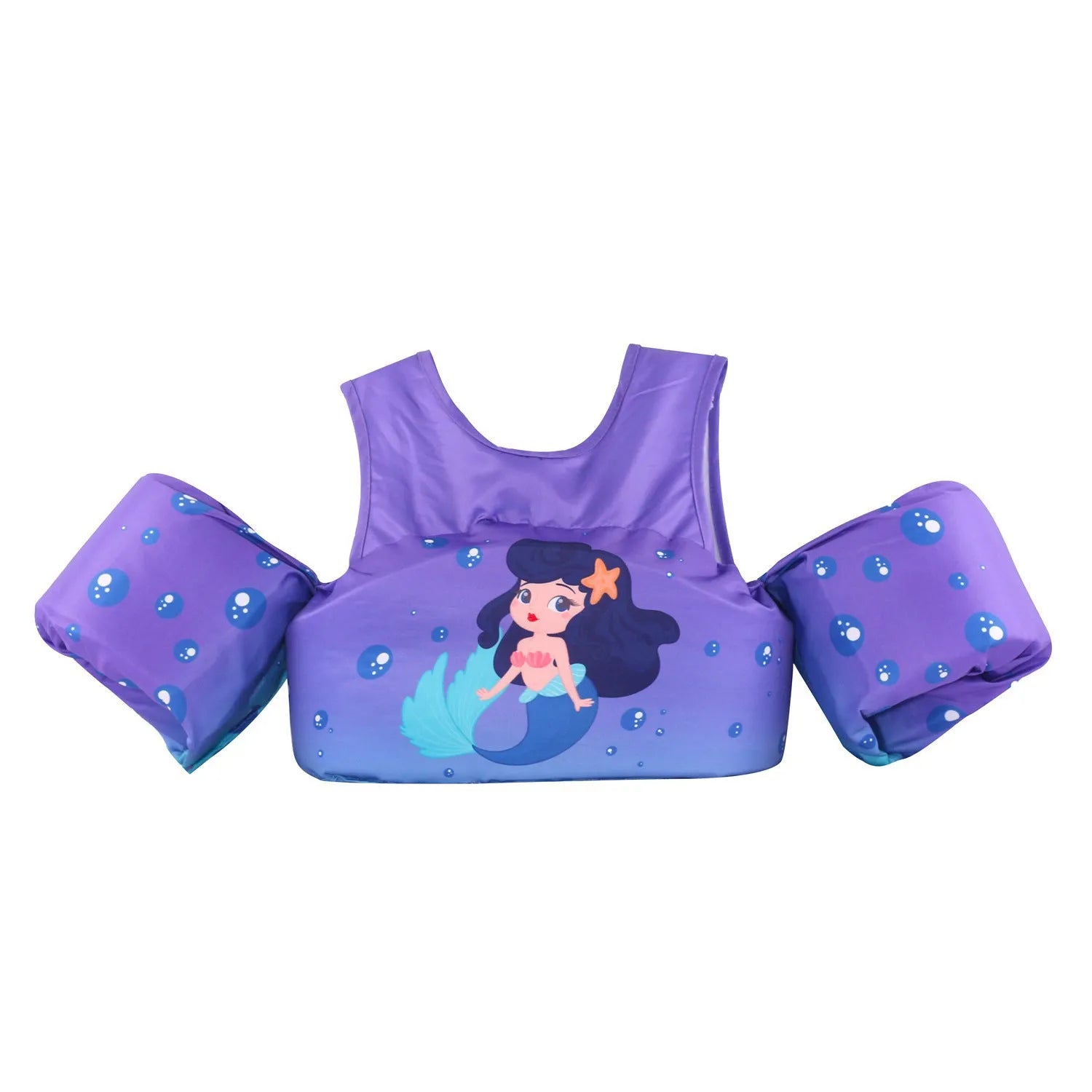 Cartoon design children's swimming arm bands in various colourful patterns including watermelon pineapple and blue crab
