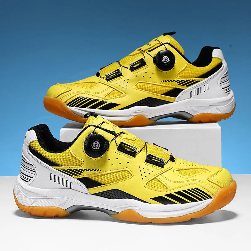 Unisex casual sneakers with flat heel and round toe in yellow, black silver, white blue and white grey colours