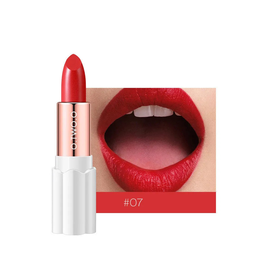 Matte plum lip gloss in shade with moisturising formula and smooth wand applicator