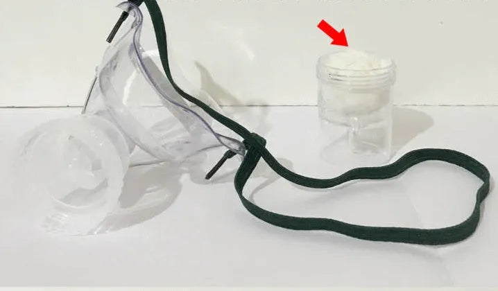 Soft rubber mask aid accessory for improving comfort on A format face masks