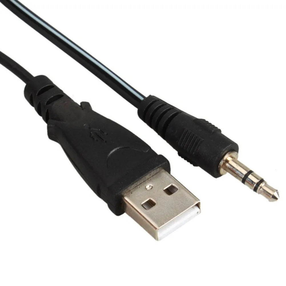 Black mini USB notebook speaker for computer audio enhancement with dual 3W output