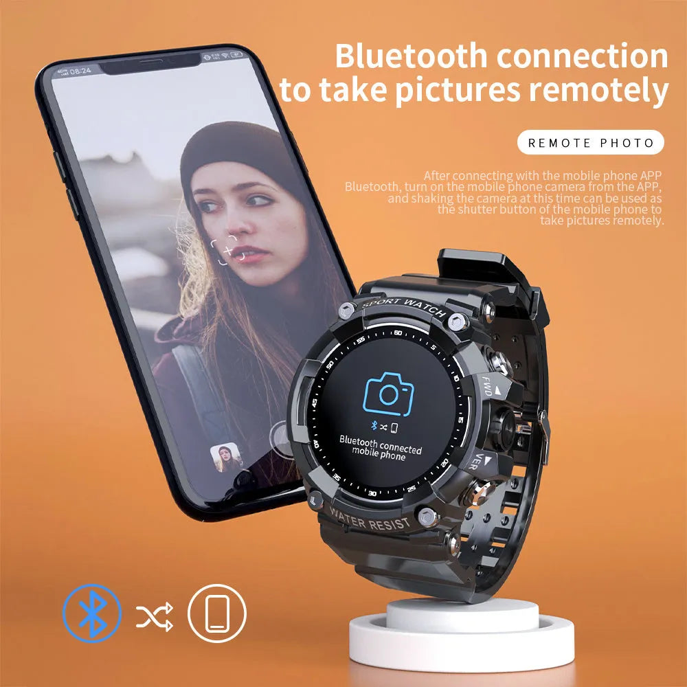 ATTACK 3 IP67 waterproof smart sports watch with colour screen on wrist