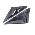 ABS quarter window bumper sticker for 2021 hatchback Civic in bright black finish