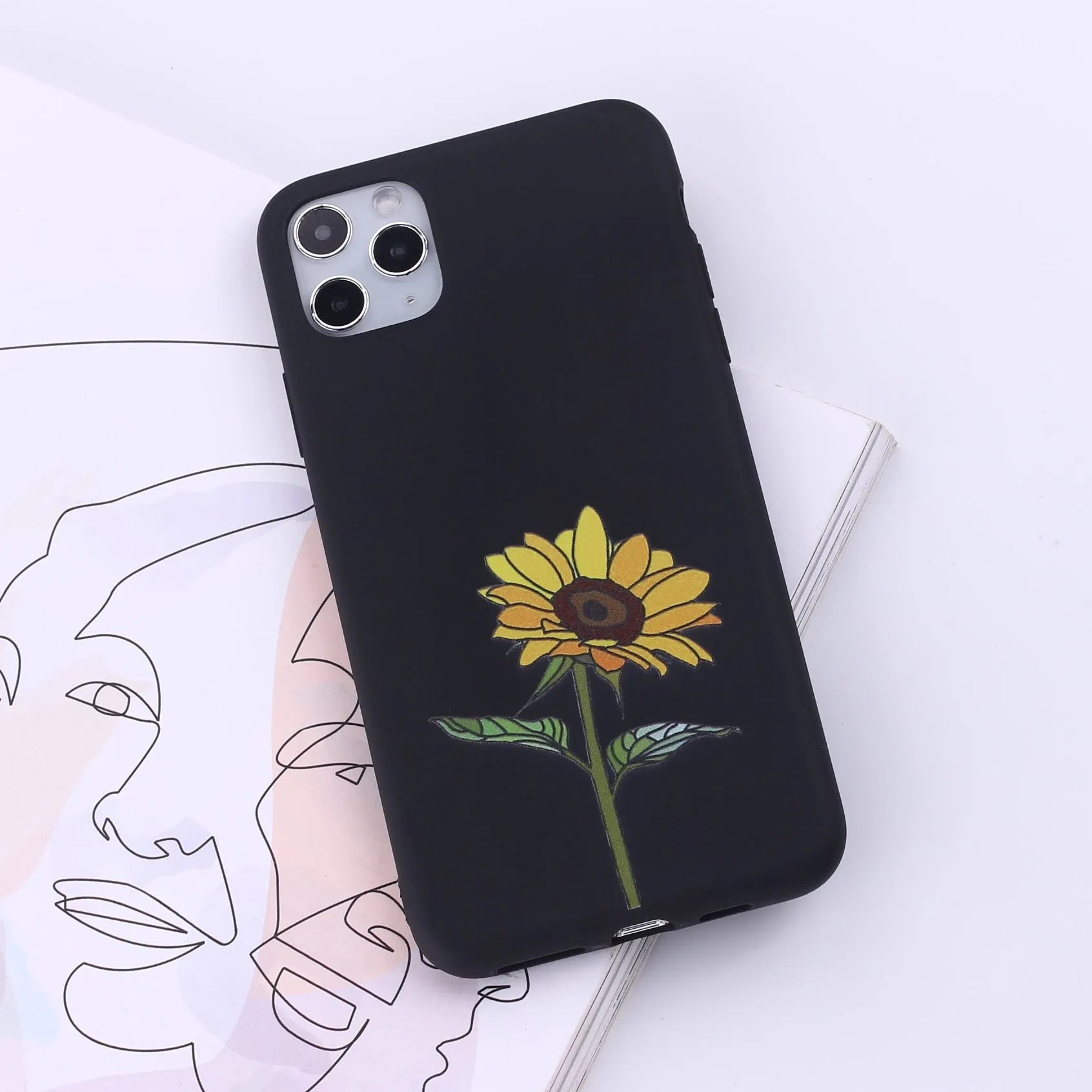 TPU mobile phone back cover case for iPhone in multiple colour options