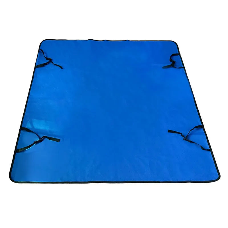 Car pet mat rear seat protector for dogs with water resistant cloth material