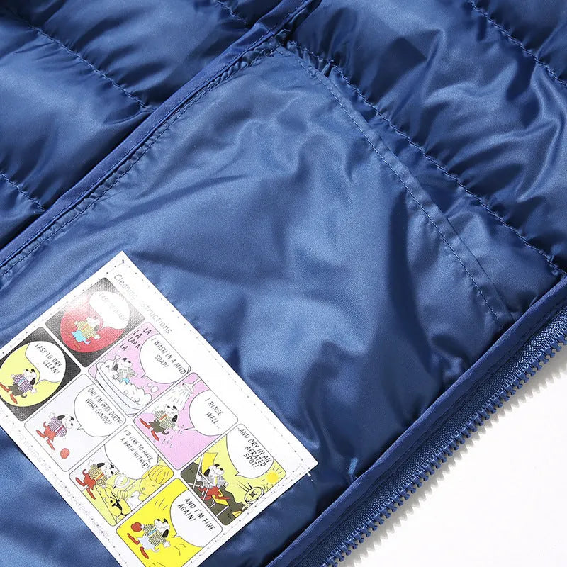 Men's Korean slim fit polyester vest with cotton filling available in multiple colours