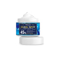 30g jar of dark spot corrector cream with vitamin C and hyaluronic acid for targeted facial treatment.