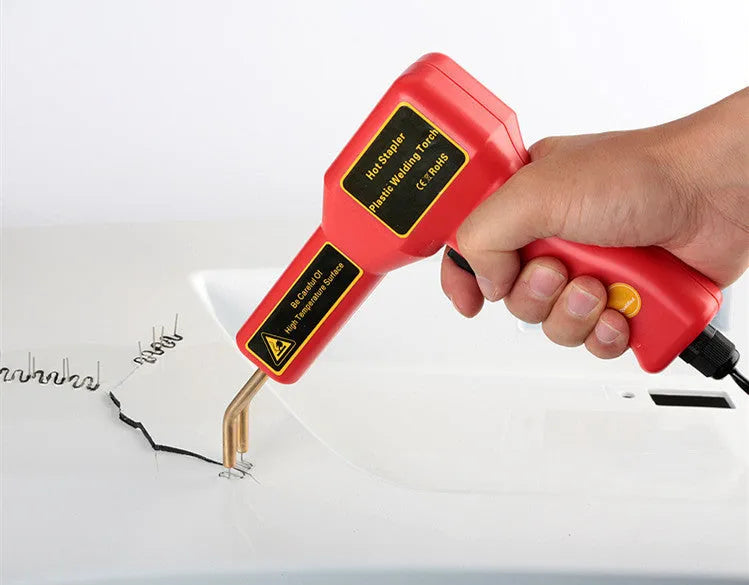 CR307 colour plastic welding gun with LED light for automotive bumper repairs and plastic fusion