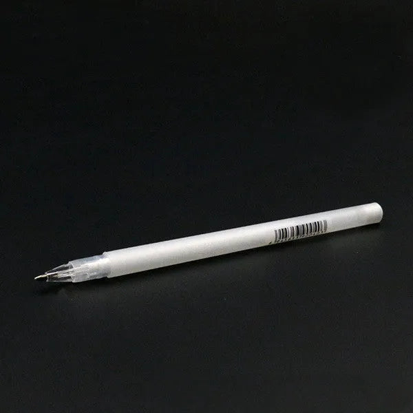 Touchnew black highlight pen with 0.8mm tip for hand painting, showing gold silver white ink options