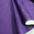 Rolls of self-adhesive leather suede in various colours including black, brown, blue, and red for DIY modification.