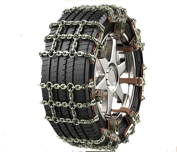 Steel car tire anti-skid chain strip for snow emergency, Tianzi general model, fits tyre size 165-265