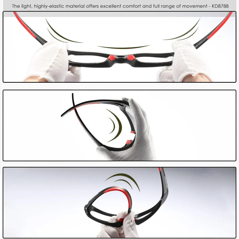 Ultralight polarised sports sunglasses with TR90 frame and silicone nose pad in colour option C1