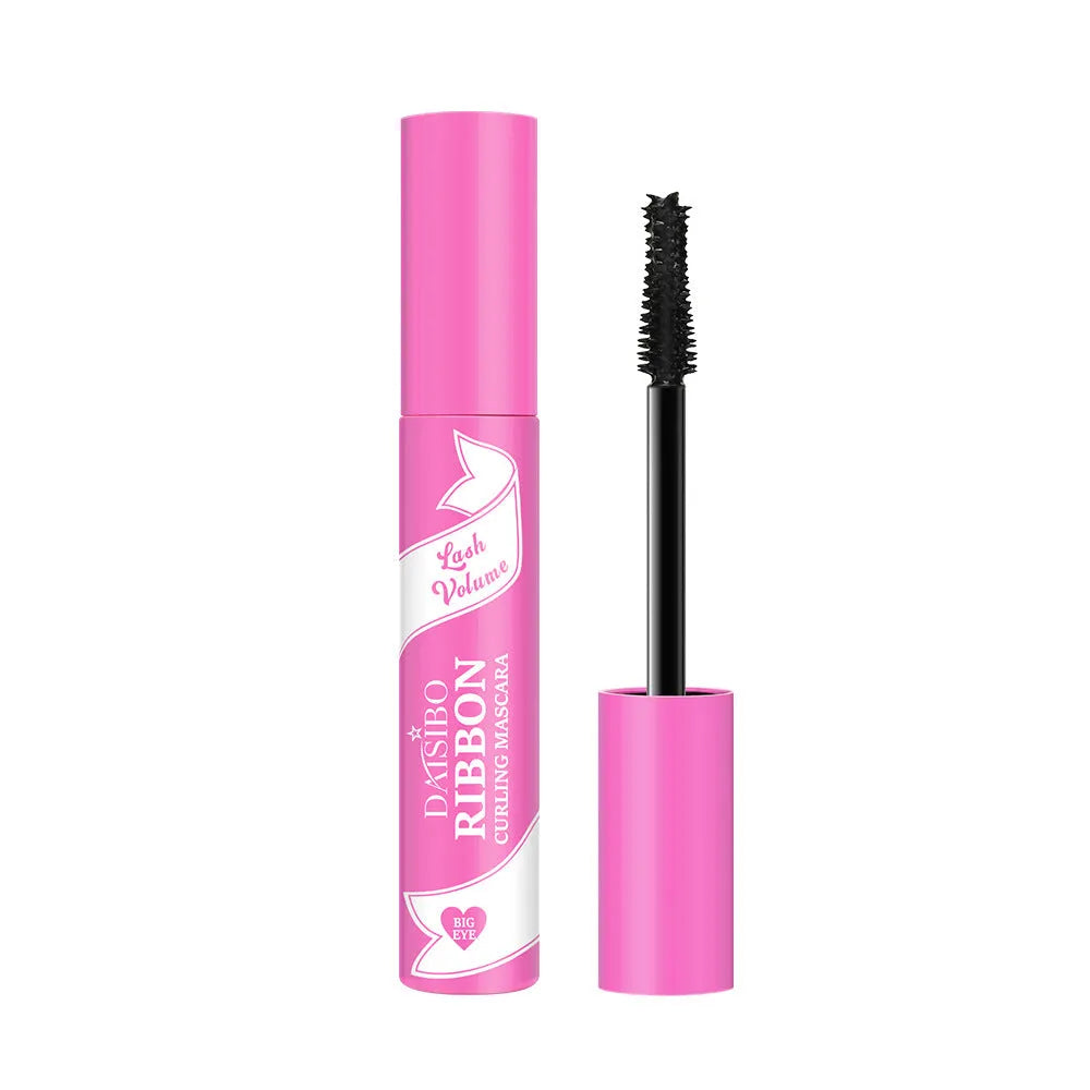 Pink long thick curling non-smudge mascara 10ml for neutral skin types