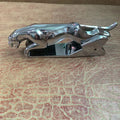 Car Leopard rotatable mobile phone holder in black, gold, or silver finish