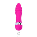 Realistic mini dildo vibrator with six style options for women's personal pleasure