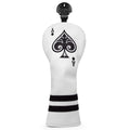 PU golf putter sleeve for club head protection in one of three available colours