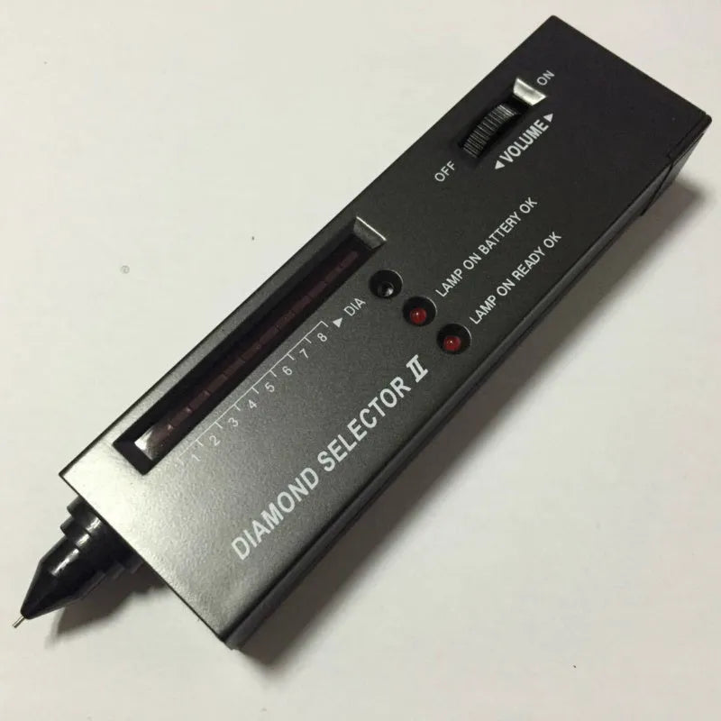 Second generation portable diamond thermal conductivity tester with metal probe