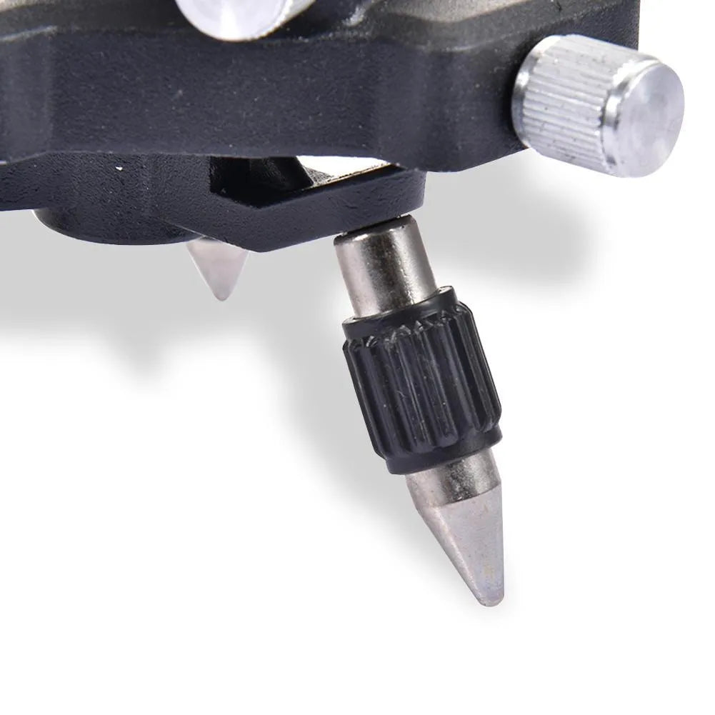 Black YL-30 aluminum alloy spirit level base with 360-degree rotation