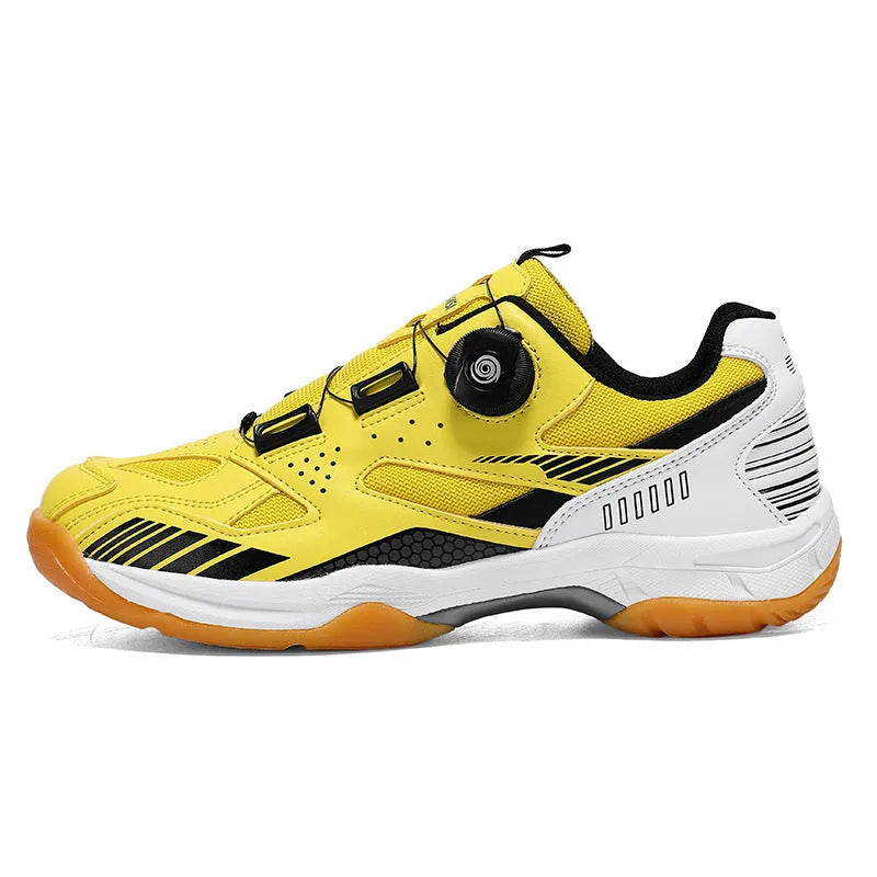 Unisex casual sneakers with flat heel and round toe in yellow, black silver, white blue and white grey colours
