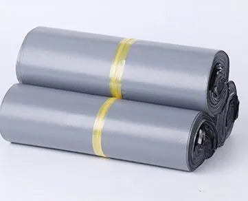PE courier clothing bags with adhesive seals in multiple sizes and colours