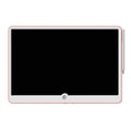 19-inch LCD children's drawing board with rechargeable battery in blue and white frame