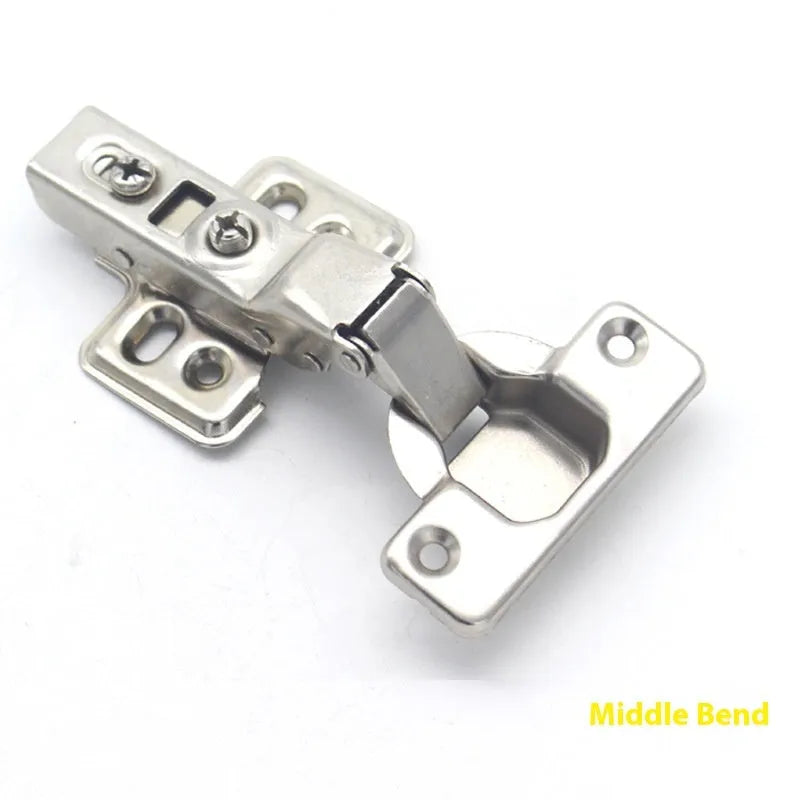 761 cold rolled steel hydraulic cabinet hinge with nickel plating and three bend specifications