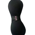 Black electric massage bra inner cushion with chest stickers and English control liner