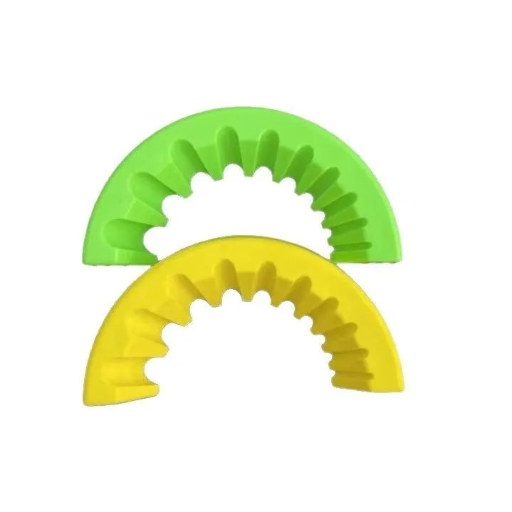 Angle grinder grinding bit bracket holder in yellow, green, or black for silicon sealant application bits