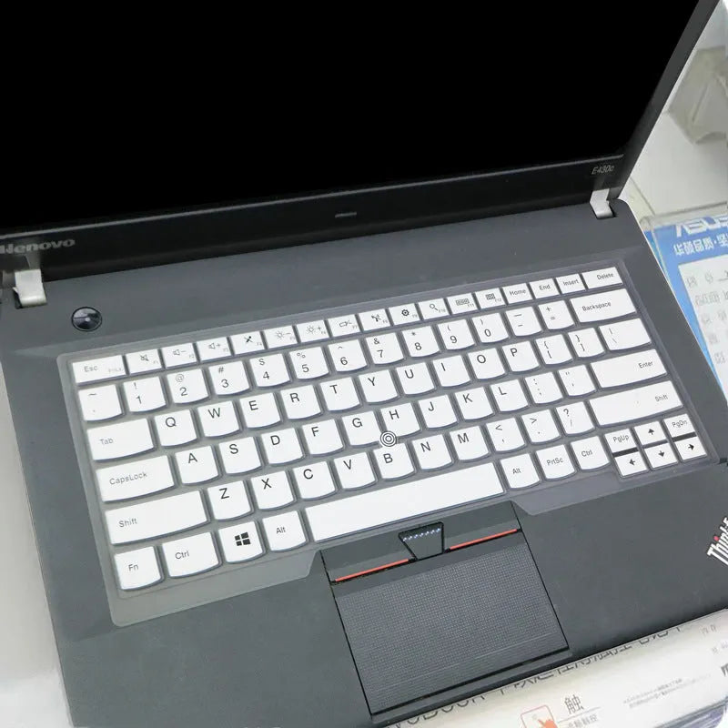 Laptop keyboard protective film for Lenovo 14-inch notebook silicone cover colourful translucent design