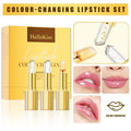 Warm colour-changing anti-smudge lipstick in a 3.5g stick with moisturising balm base.
