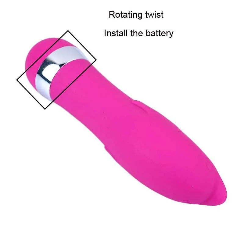 Realistic mini dildo vibrator with six style options for women's personal pleasure