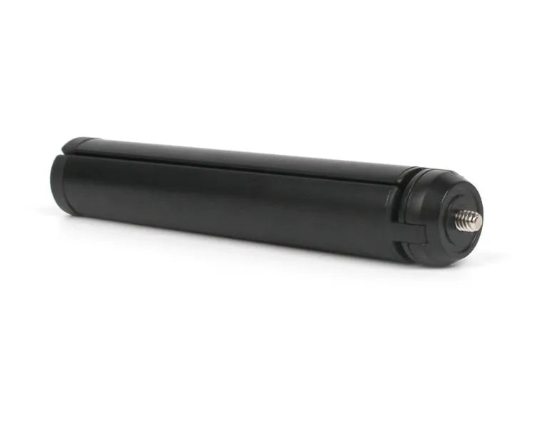 Black aluminium mobile phone tripod handheld stabilizer with PTZ head for smartphones