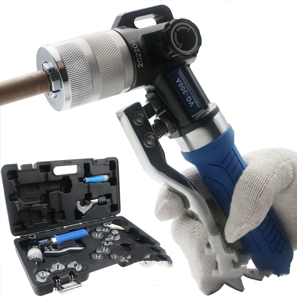 VG-300 style hydraulic tube expander for refrigeration maintenance made from high-strength alloy steel