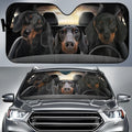 Car snow protection front gear cover made of aluminium foam polyester fabric, size 130cm by 70cm.