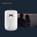 Solid car aromatherapy decorative cup in choice of four fragrances, measuring 10 by 6 centimetres.