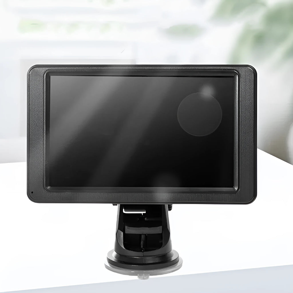 7-inch portable vehicle MP5 player with LCD screen and mounting bracket